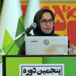 سخنرانی مهندس فریبا علیزاده در جشن پنج سالگی بازیهای جدی